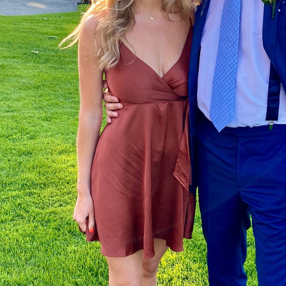 Express Silky Mini Dress